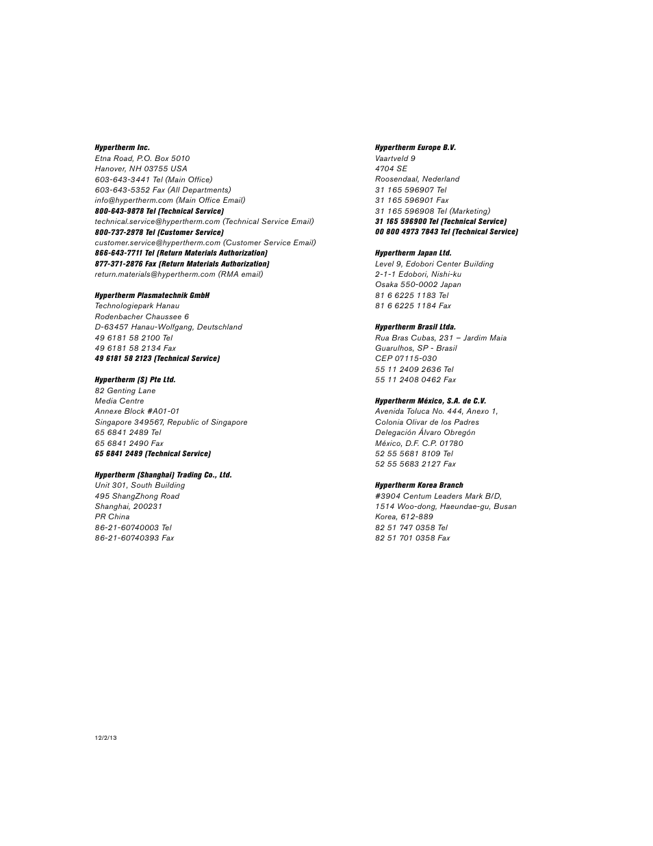 Hypertherm Powermax105 Service Manual User Manual | Page 4 / 343