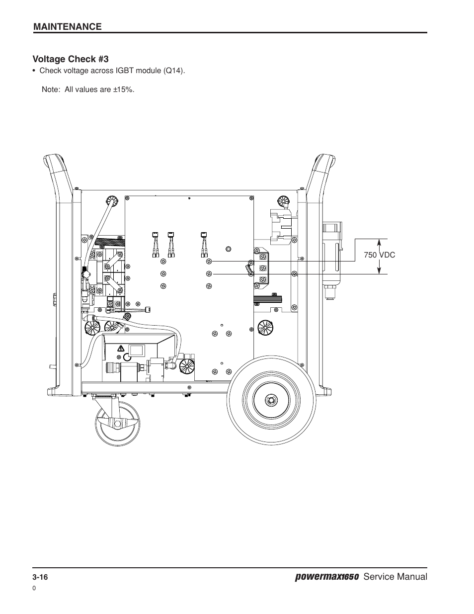 Hypertherm Powermax1650 Service Manual User Manual | Page 43 / 73