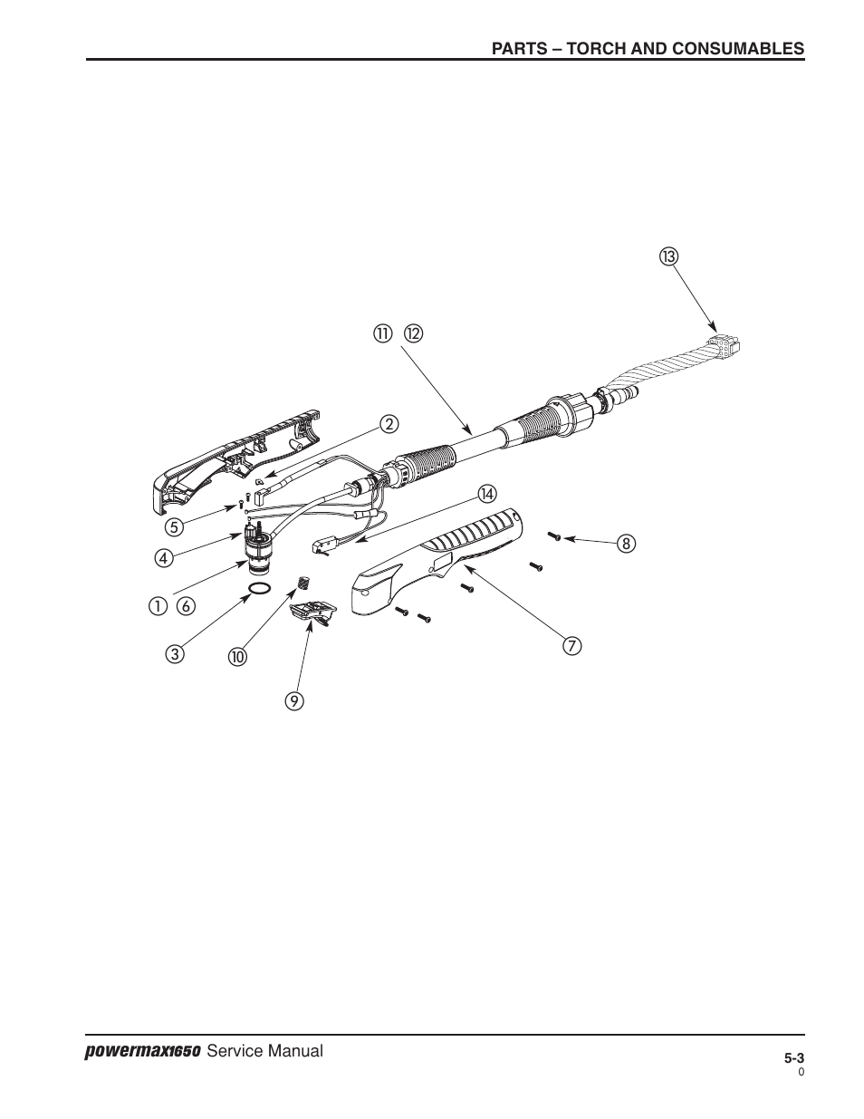 Hypertherm Powermax1650 Service Manual User Manual | Page 64 / 73