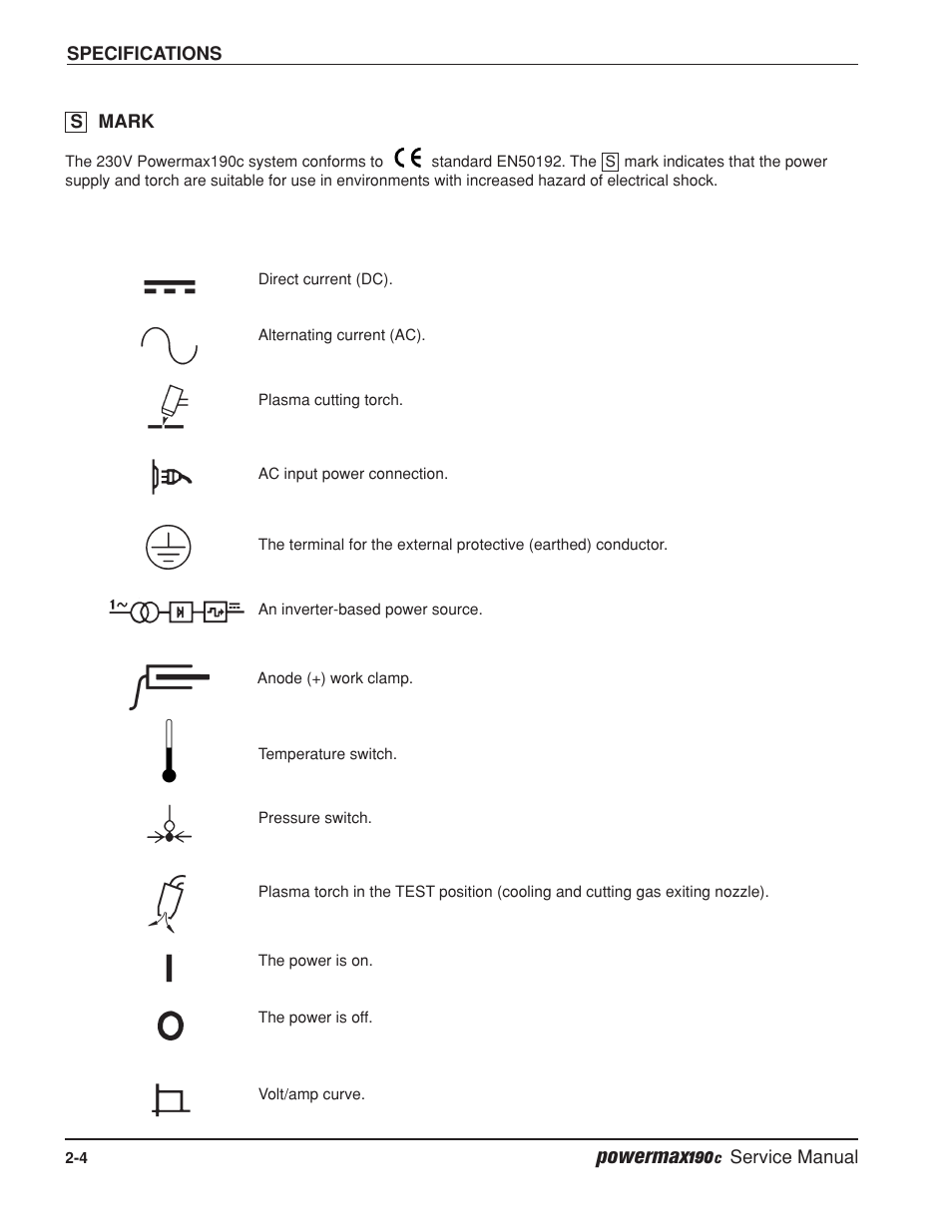 Powermax190 | Hypertherm Powermax190c Service Manual User Manual | Page 23 / 47