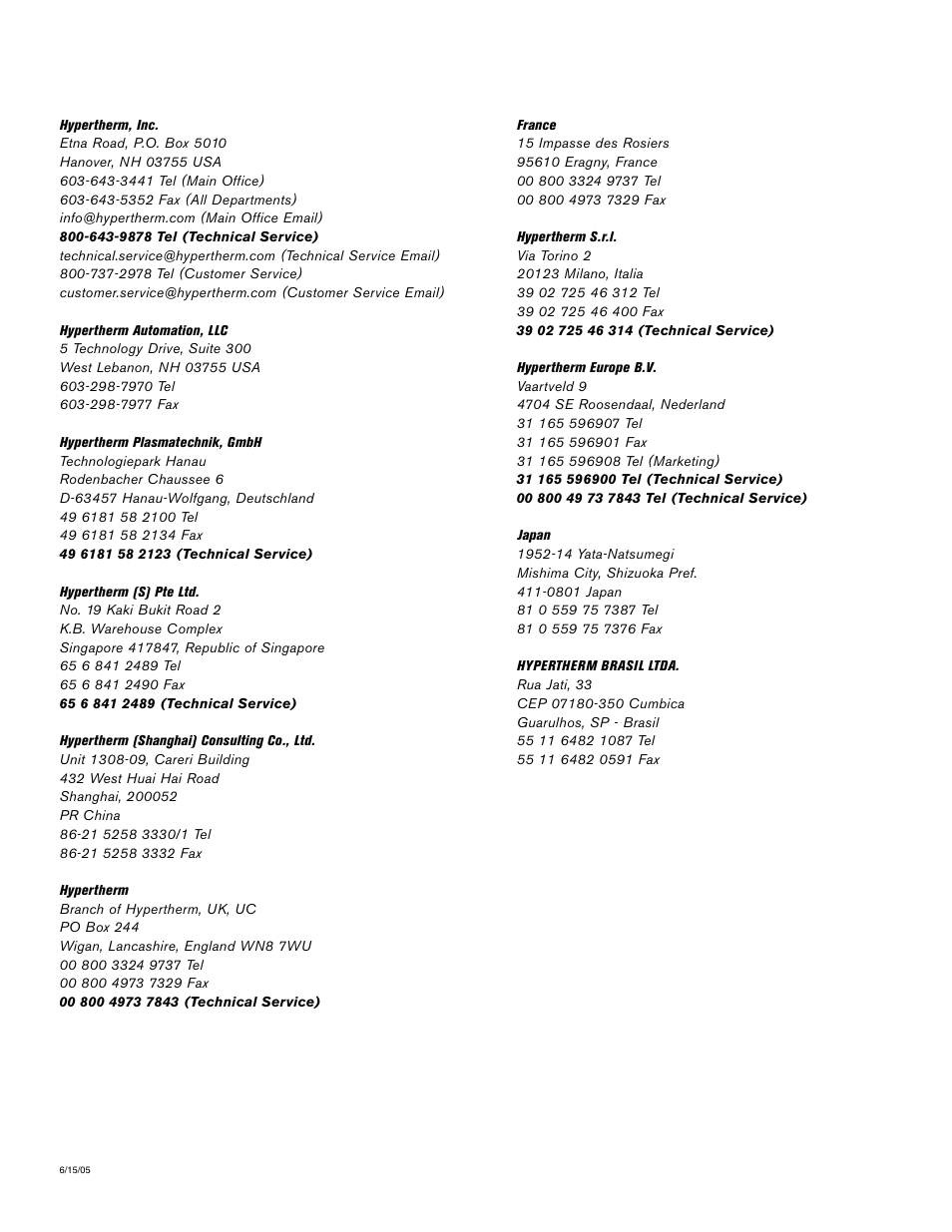 Hypertherm Powermax190c Service Manual User Manual | Page 3 / 47