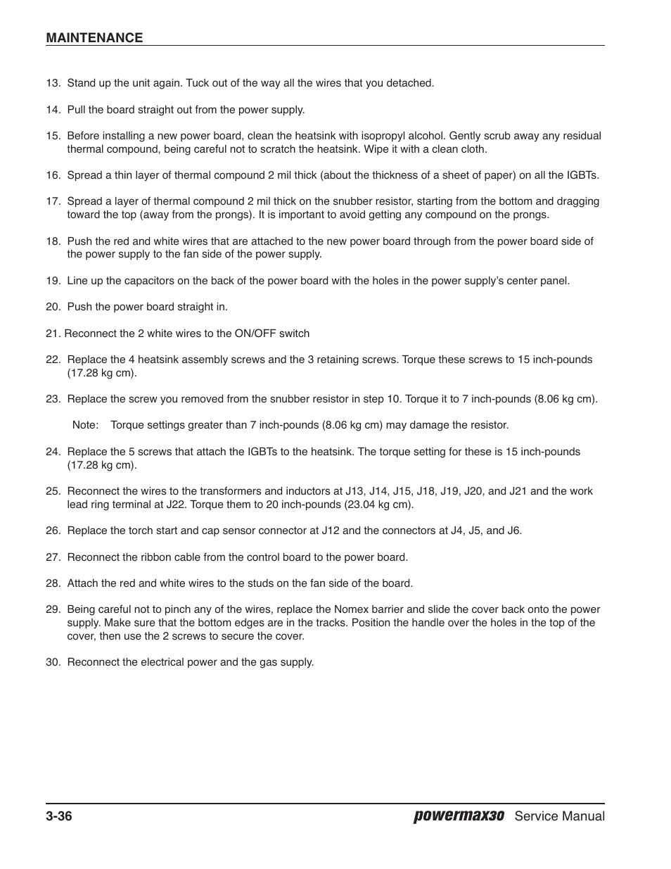 Powermax30 | Hypertherm Powermax30 Service Manual User Manual | Page 75 / 88