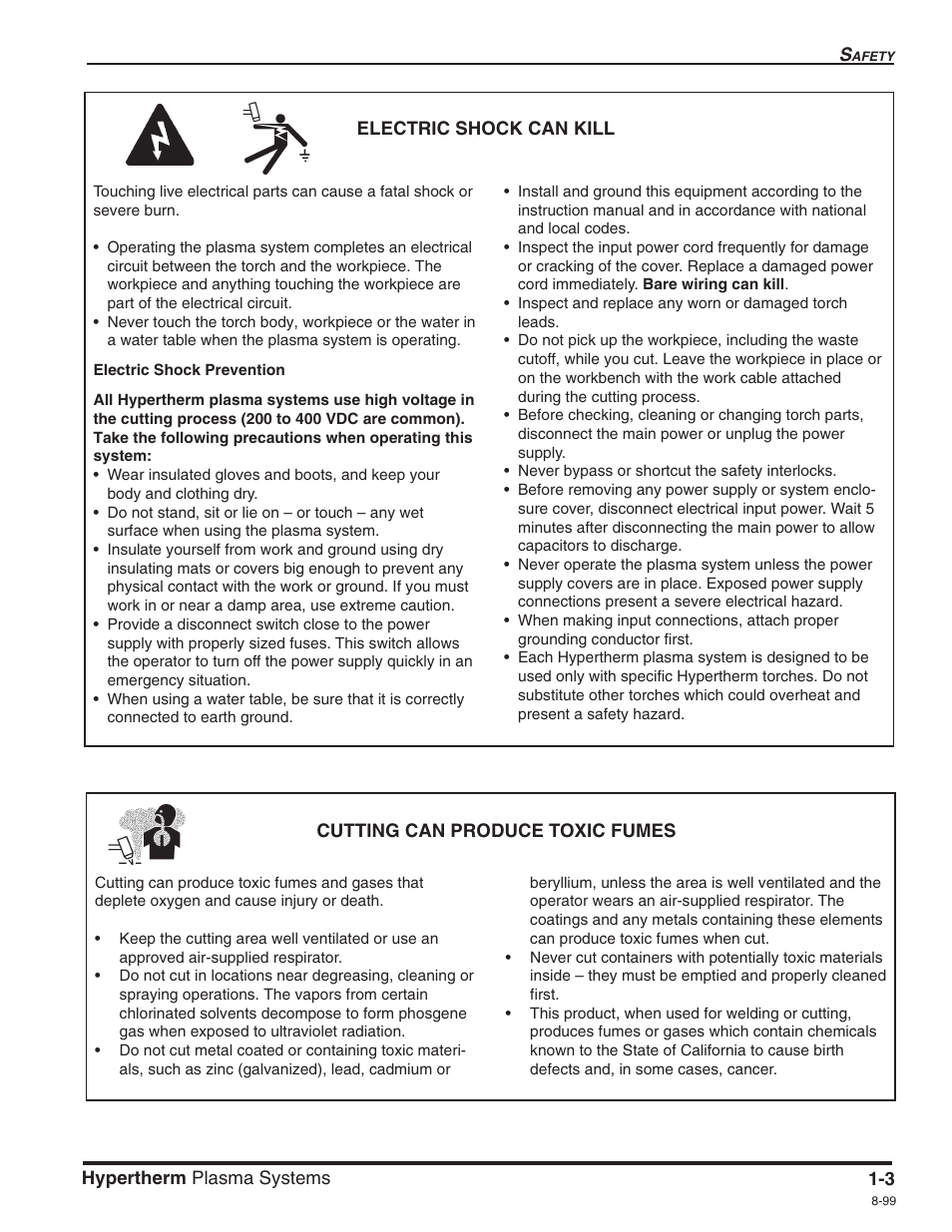 Hypertherm Powermax600 Service Manua User Manual | Page 11 / 89