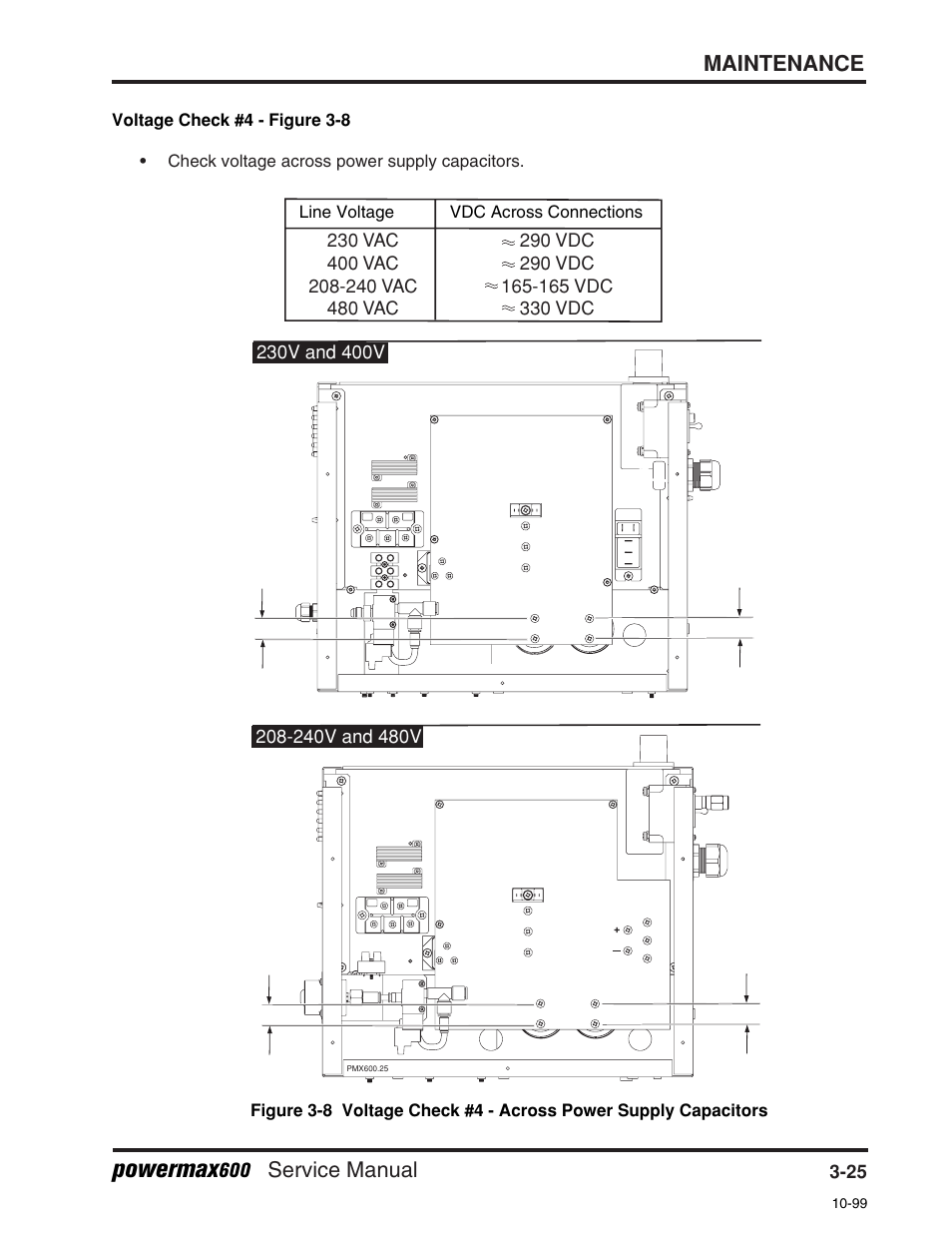 Powermax, Maintenance, Service manual | Hypertherm Powermax600 Service Manua User Manual | Page 51 / 89