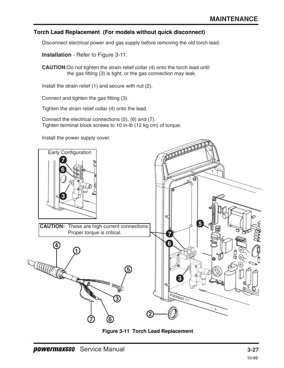 Powermax | Hypertherm Powermax600 Service Manua User Manual | Page 53 / 89