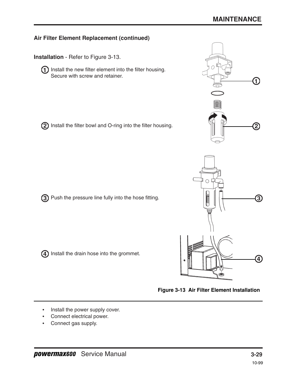 Powermax | Hypertherm Powermax600 Service Manua User Manual | Page 55 / 89