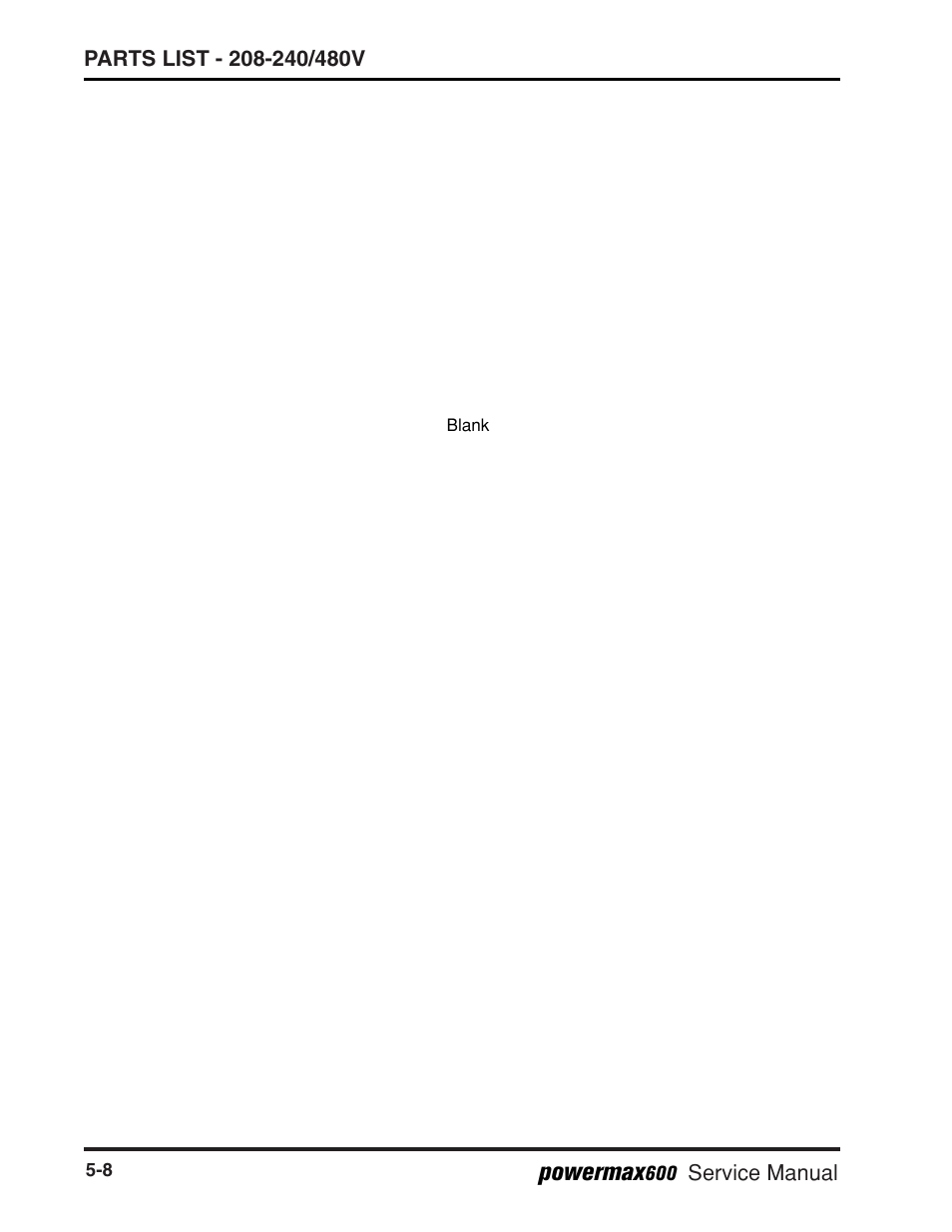 Powermax | Hypertherm Powermax600 Service Manua User Manual | Page 74 / 89
