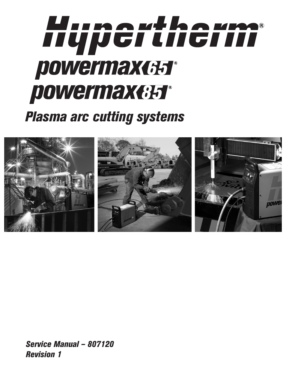 Hypertherm Powermax65 Service Manual Rev.1 User Manual | 248 pages