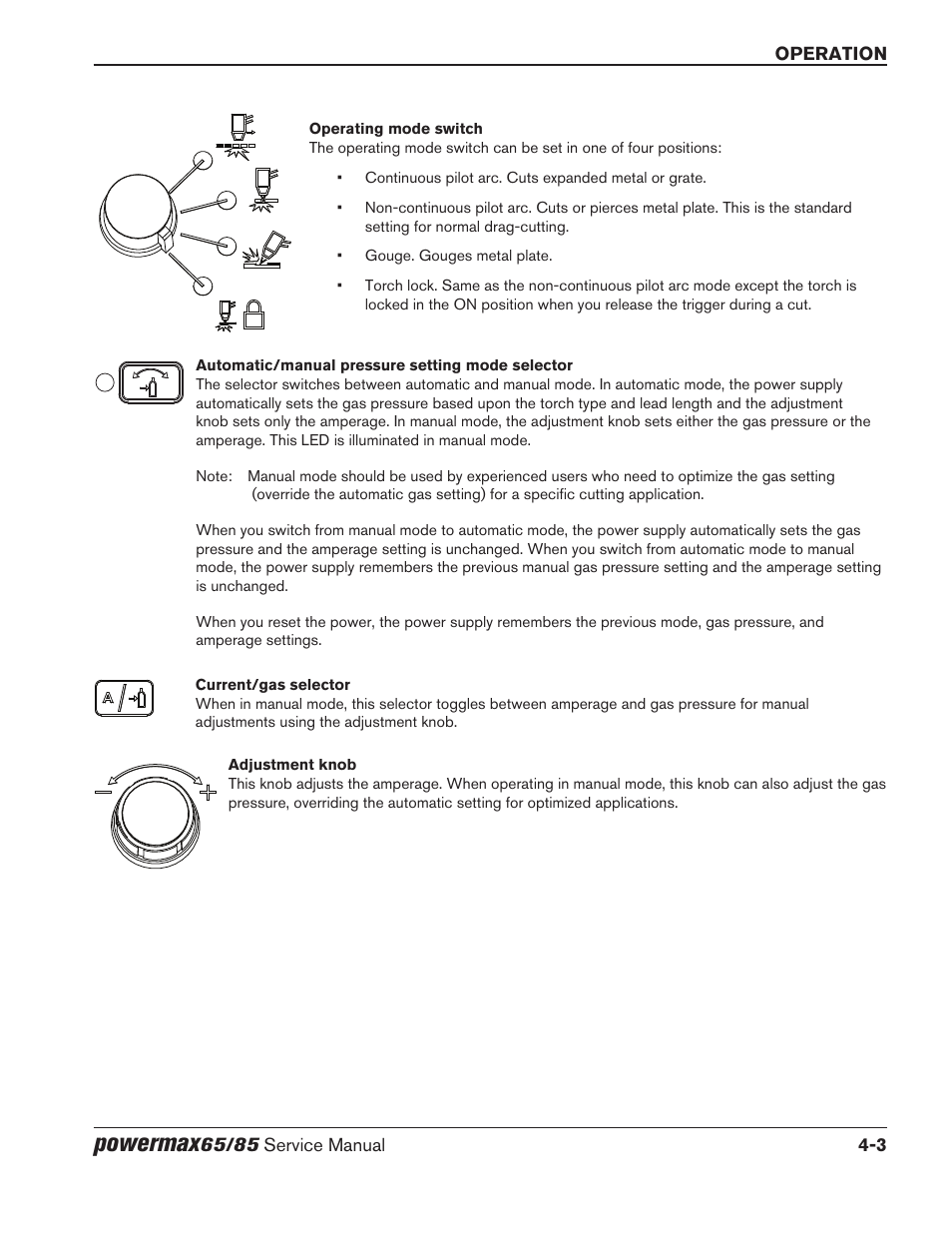 Powermax | Hypertherm Powermax65 Service Manual Rev.1 User Manual | Page 105 / 248