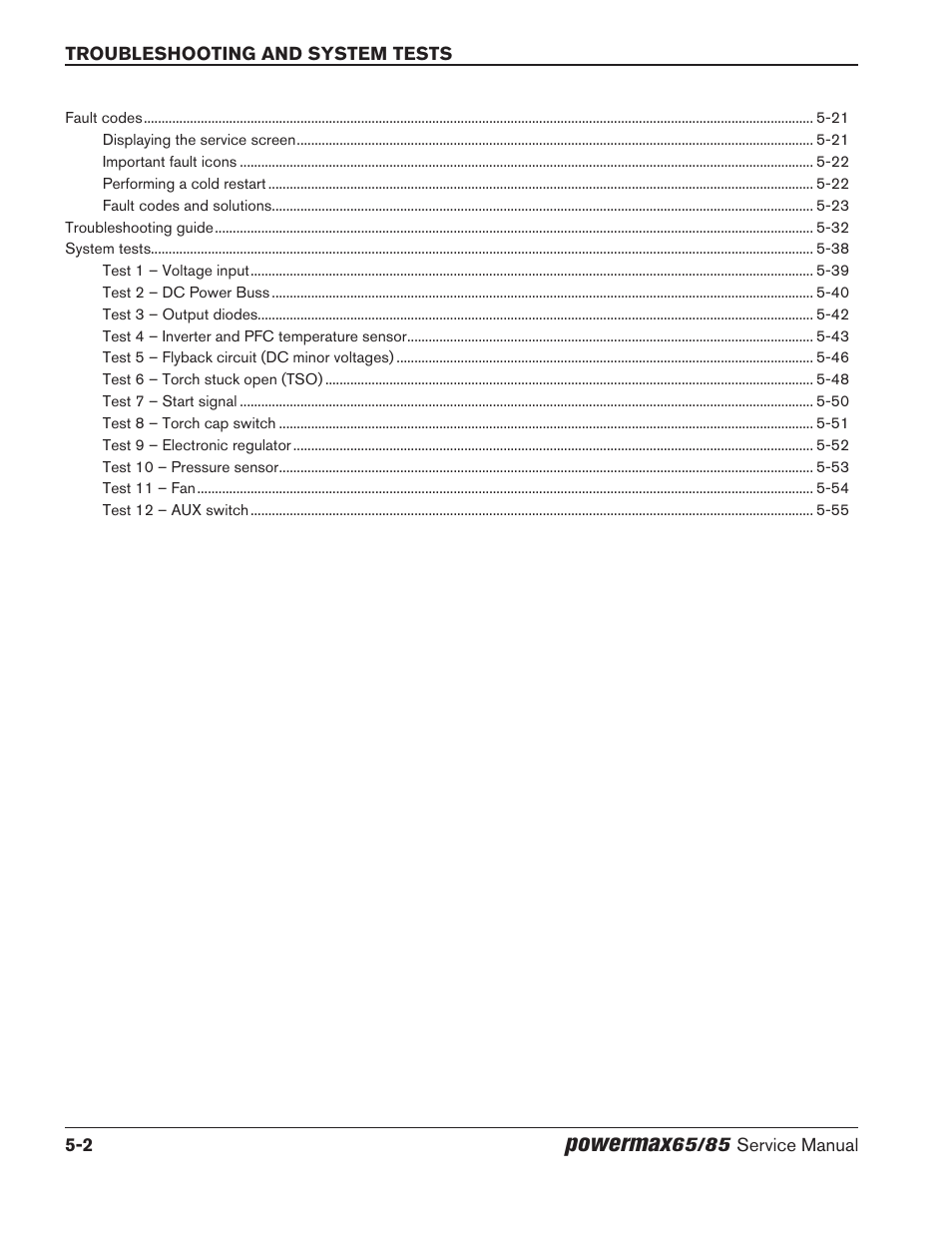 Powermax | Hypertherm Powermax65 Service Manual Rev.1 User Manual | Page 128 / 248