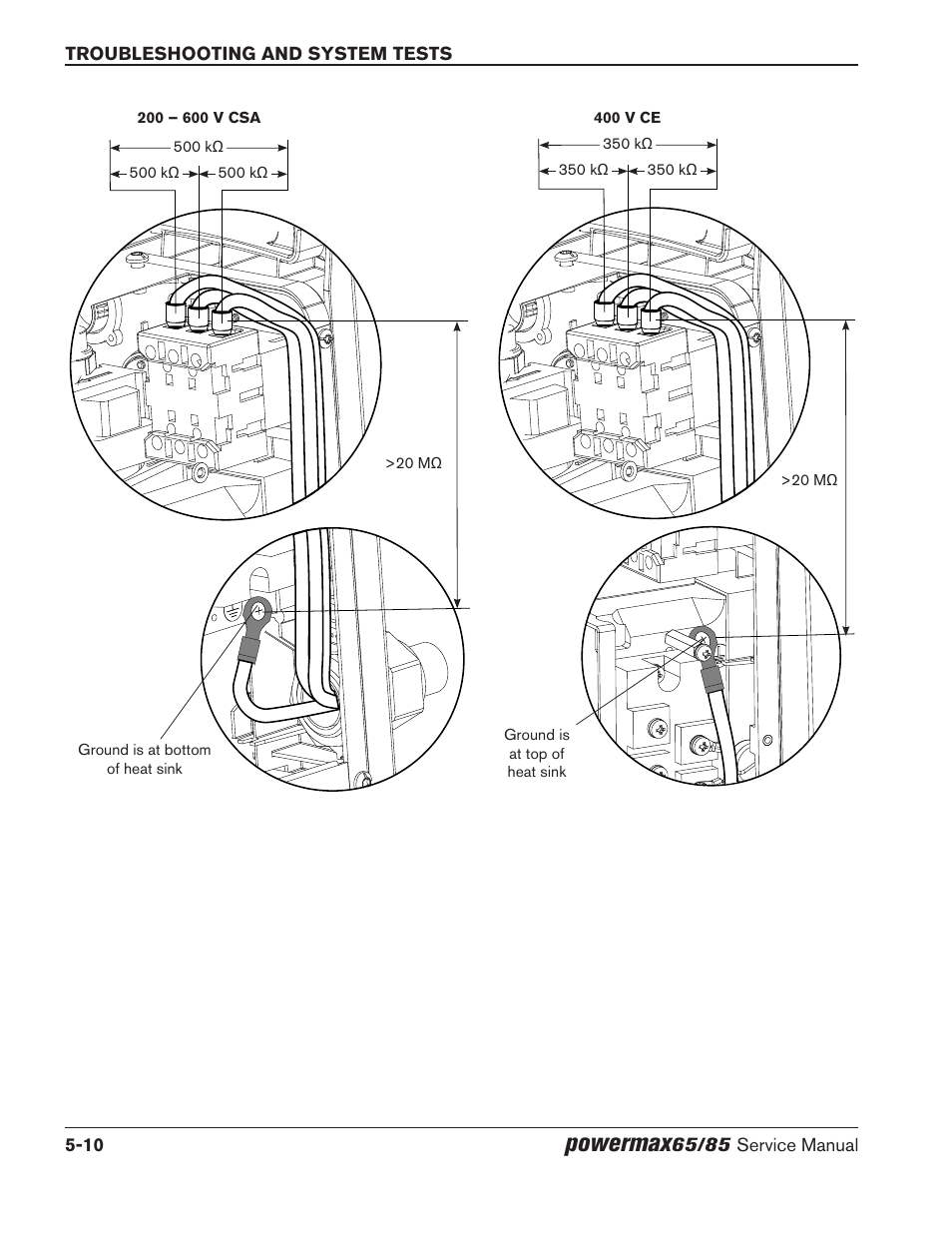 Powermax | Hypertherm Powermax65 Service Manual Rev.1 User Manual | Page 136 / 248