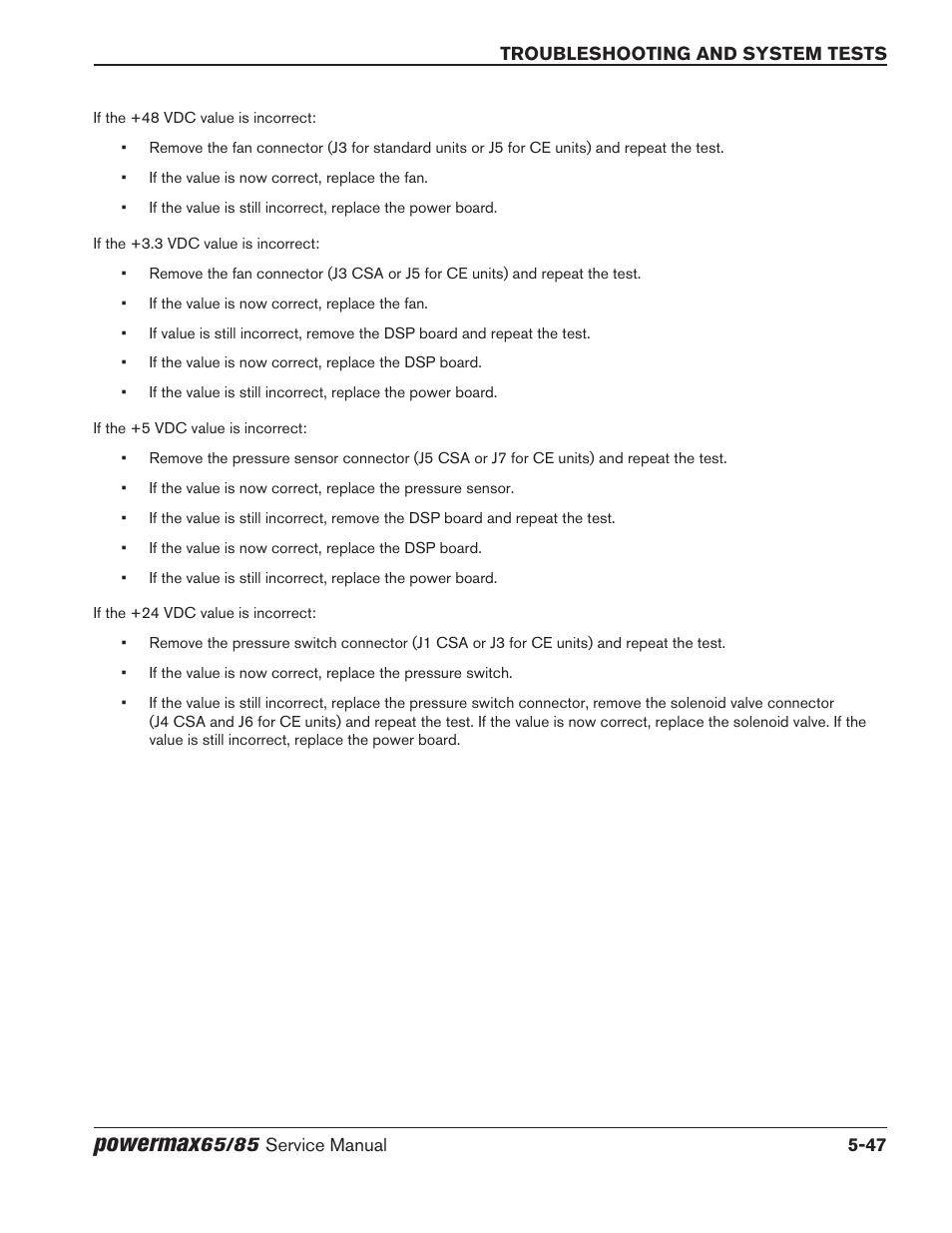 Powermax | Hypertherm Powermax65 Service Manual Rev.1 User Manual | Page 173 / 248
