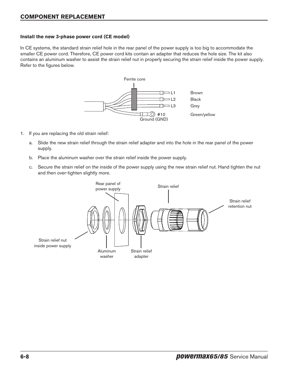 Powermax | Hypertherm Powermax65 Service Manual Rev.1 User Manual | Page 190 / 248