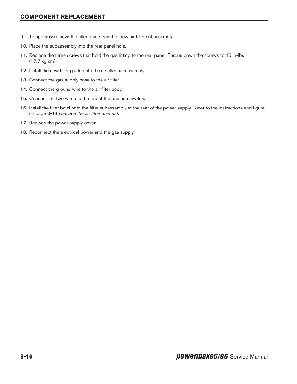 Powermax | Hypertherm Powermax65 Service Manual Rev.1 User Manual | Page 198 / 248
