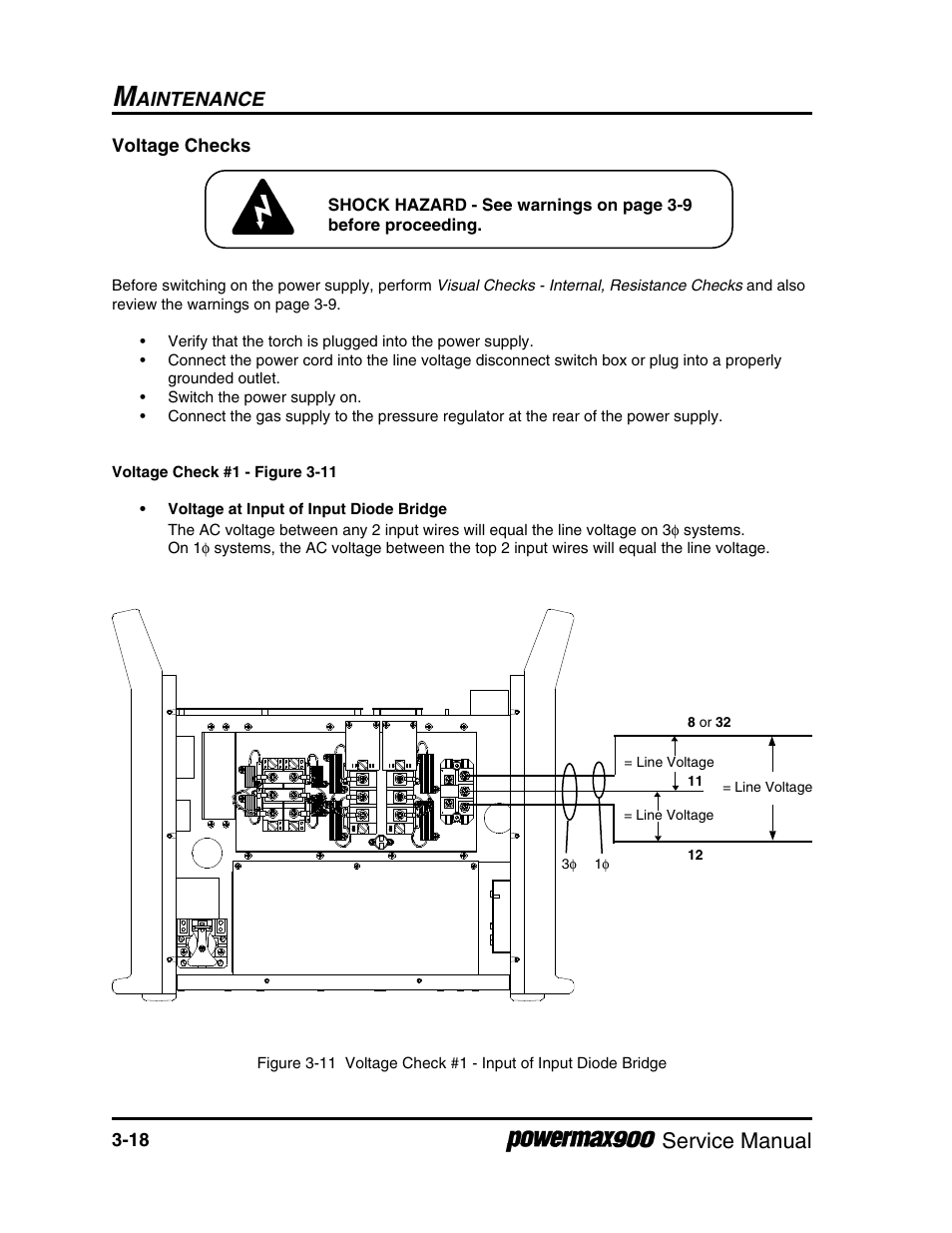Service manual, Aintenance | Hypertherm Powermax900 Service Manual User Manual | Page 45 / 107