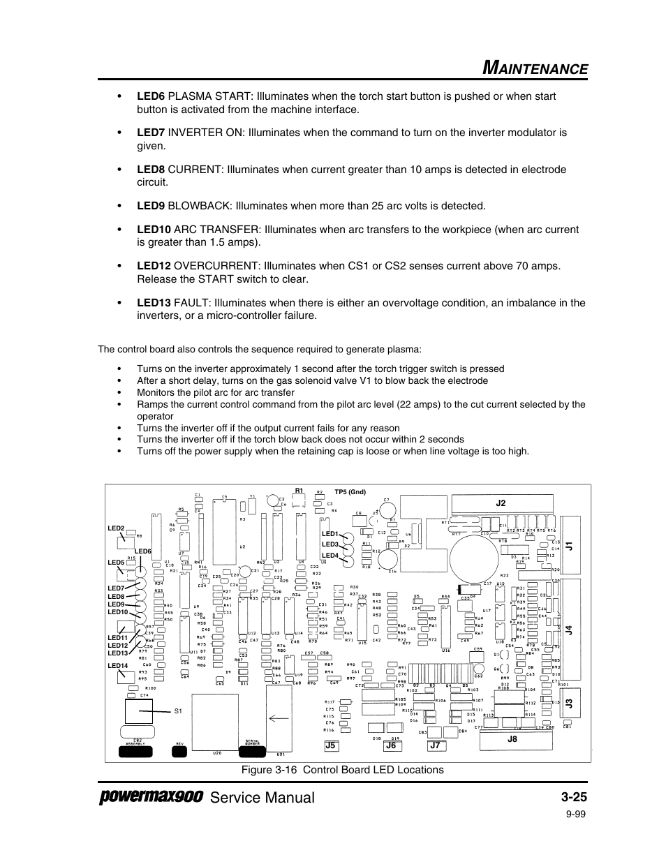 Service manual, Aintenance | Hypertherm Powermax900 Service Manual User Manual | Page 52 / 107