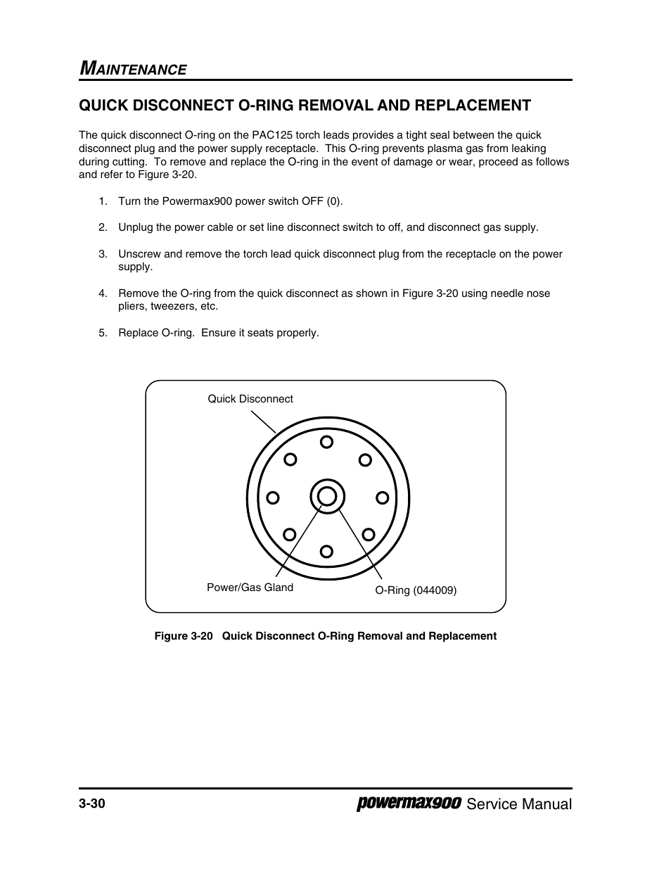 Hypertherm Powermax900 Service Manual User Manual | Page 57 / 107