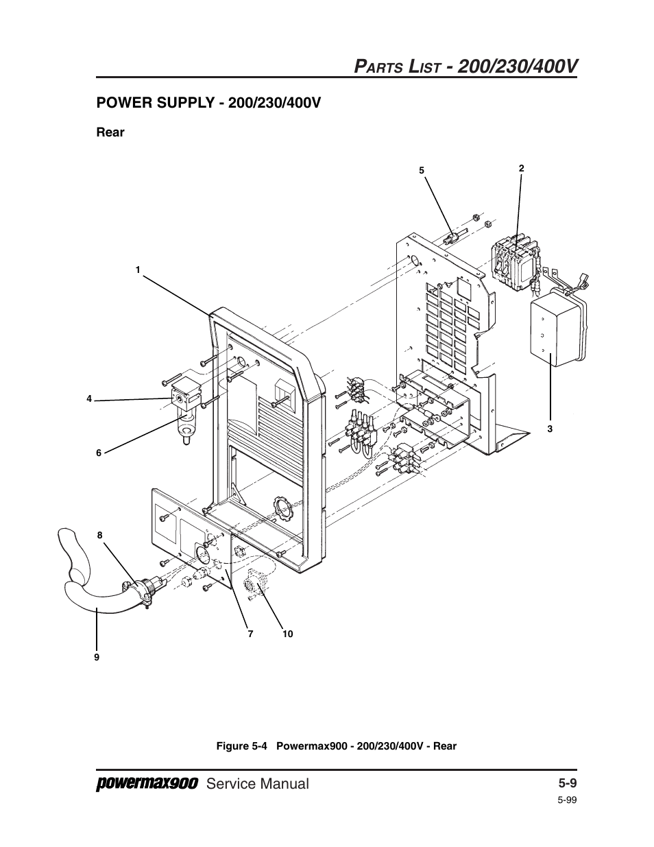 Hypertherm Powermax900 Service Manual User Manual | Page 78 / 107