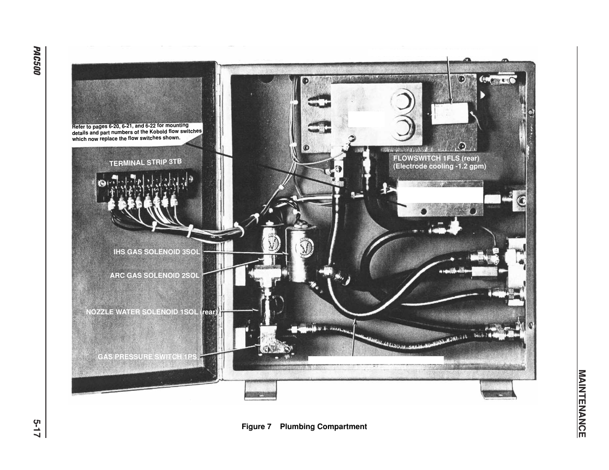 Hypertherm PAC500 Water Injection Plasma Cutting System User Manual | Page 58 / 96