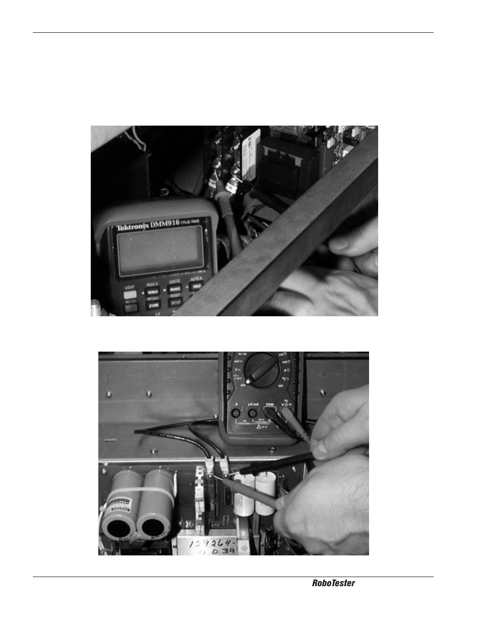 Chopper voltage test -16 | Hypertherm RoboTester Troubleshooting Kit User Manual | Page 28 / 41