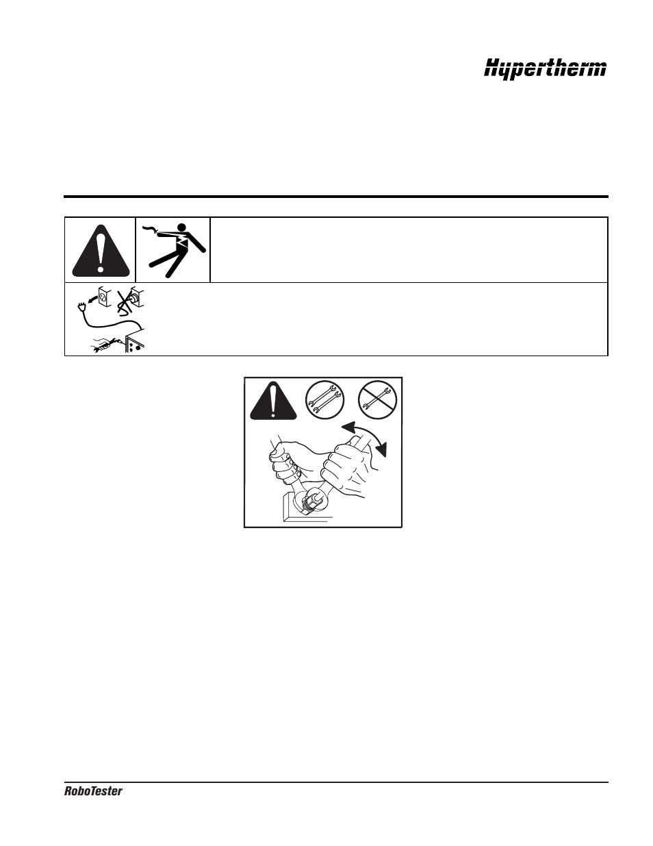Section 1: safety, Section 1 - safety | Hypertherm RoboTester Troubleshooting Kit User Manual | Page 5 / 41