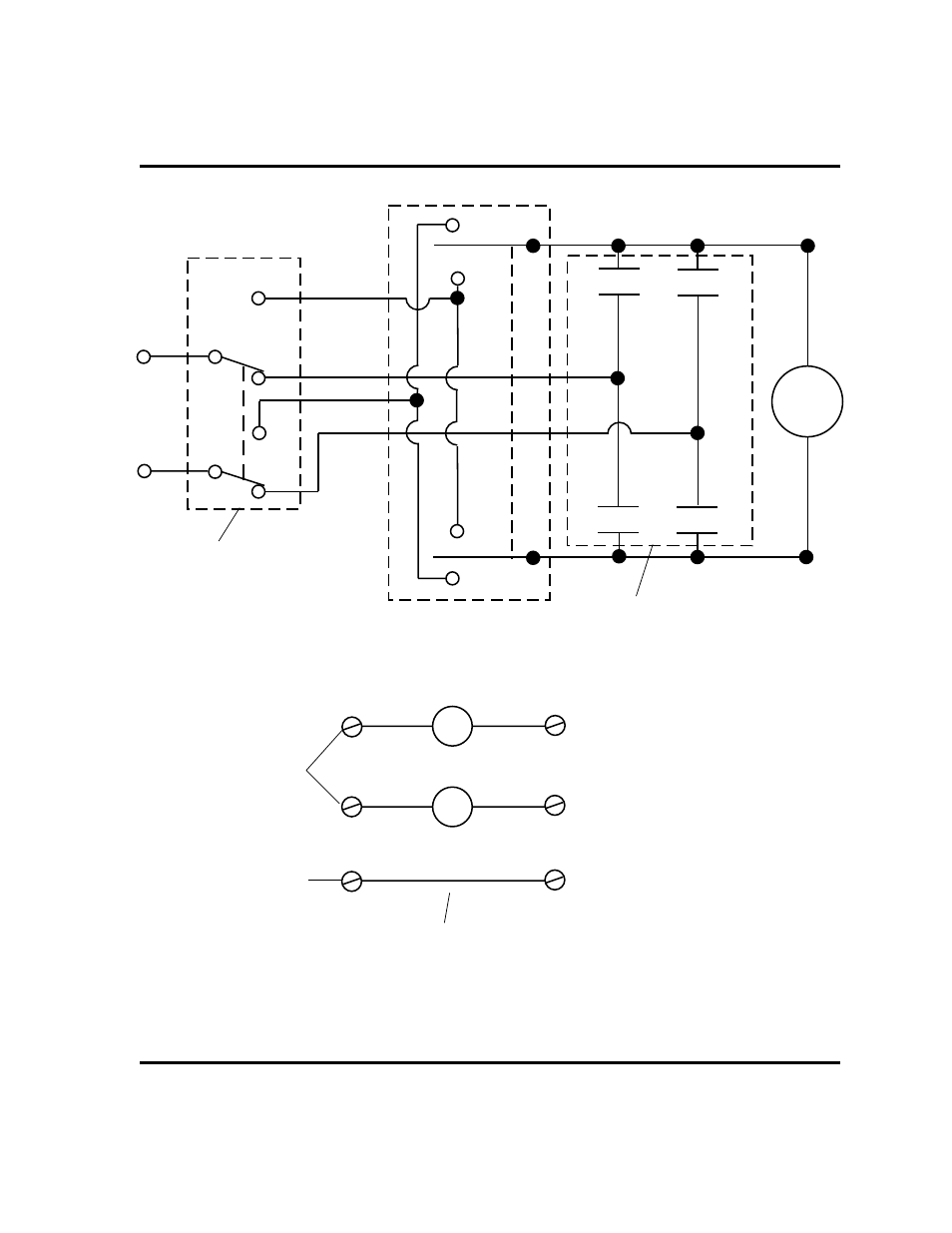 Figure 1-4, Typical dc lifter wiring -5, Installation - to cutting machine & torch lifter | Thc-2 torch height control, Page 1-5 | Hypertherm THC2 Torch Height Control User Manual | Page 13 / 41