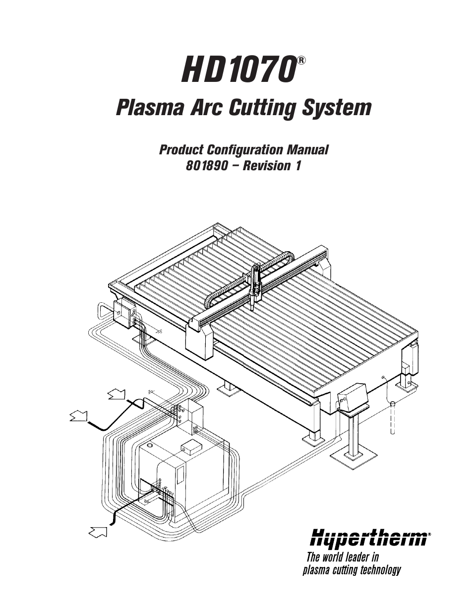 Hypertherm HD1070 Product Configuration User Manual | 28 pages