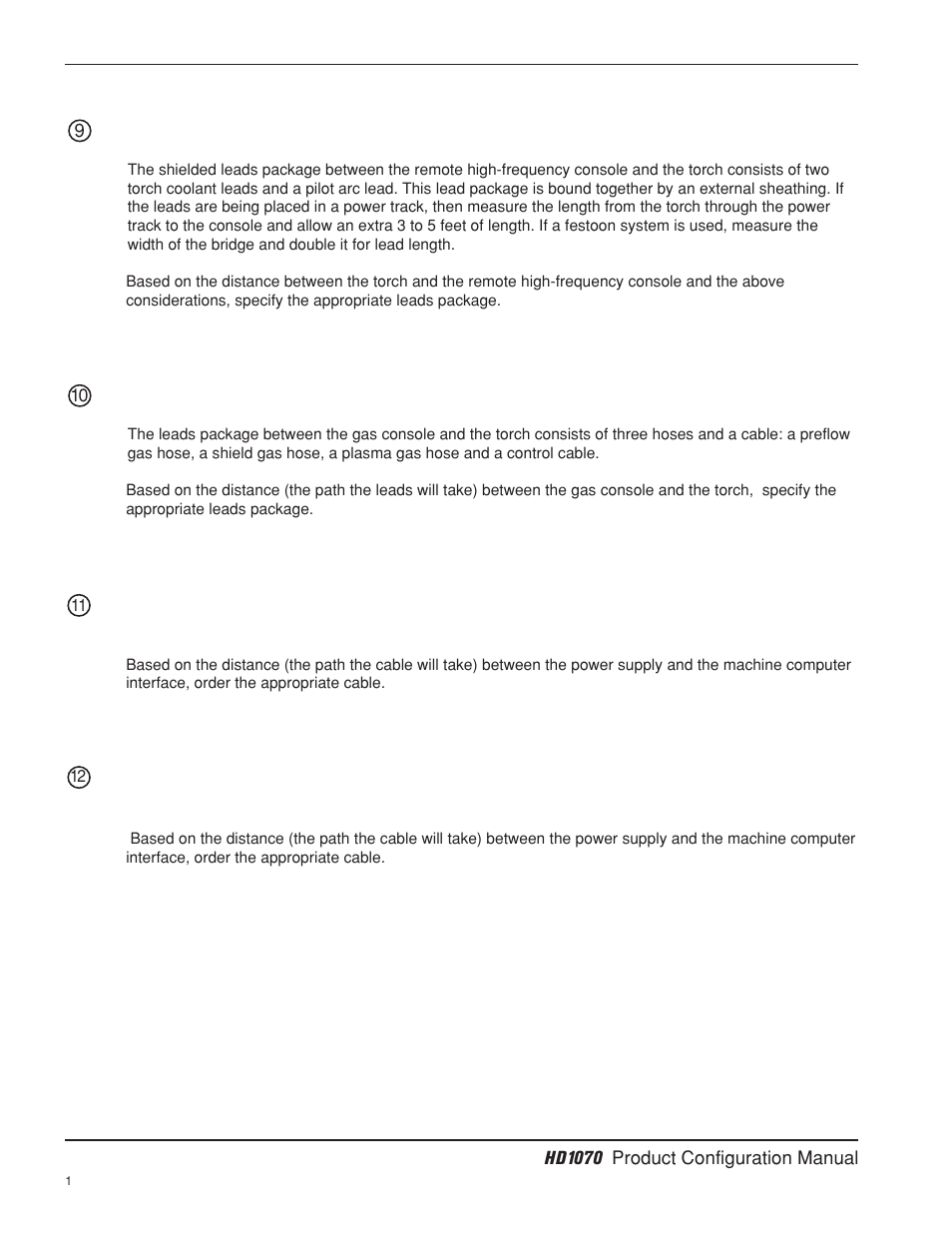 Hypertherm HD1070 Product Configuration User Manual | Page 23 / 28