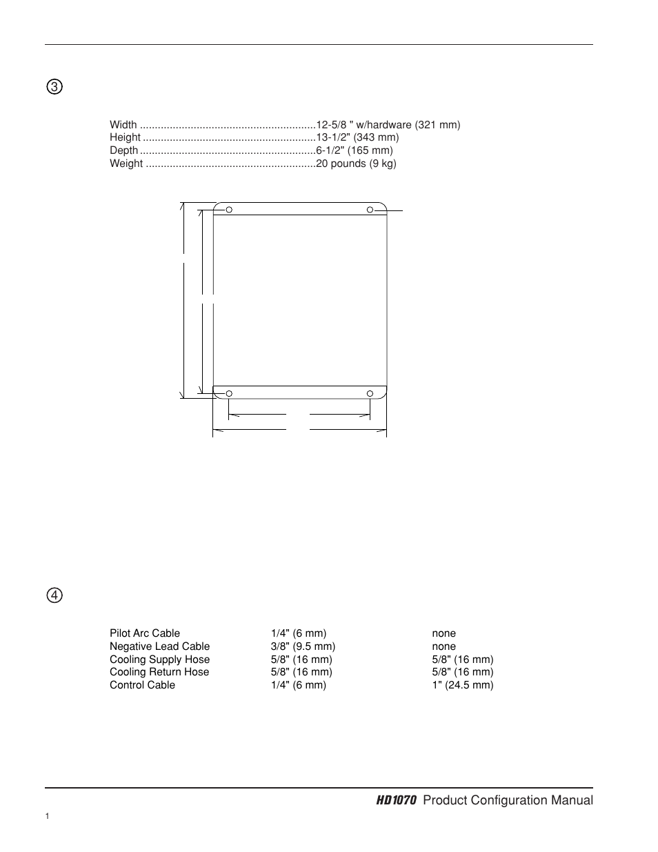 Hypertherm HD1070 Product Configuration User Manual | Page 7 / 28