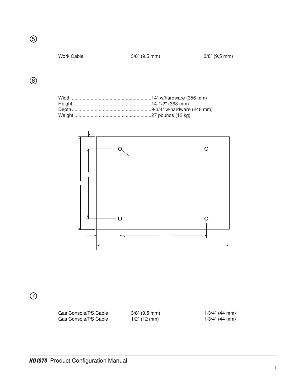 Hypertherm HD1070 Product Configuration User Manual | Page 8 / 28