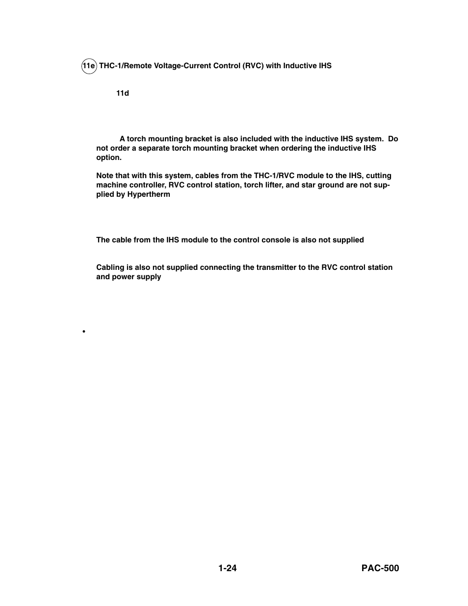 Thc-1/rvc with inductive ihs -24 | Hypertherm PAC500 Product Configuration User Manual | Page 29 / 58