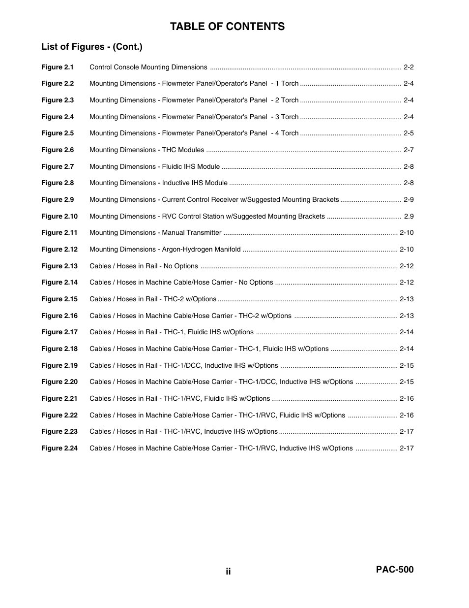 Hypertherm PAC500 Product Configuration User Manual | Page 5 / 58