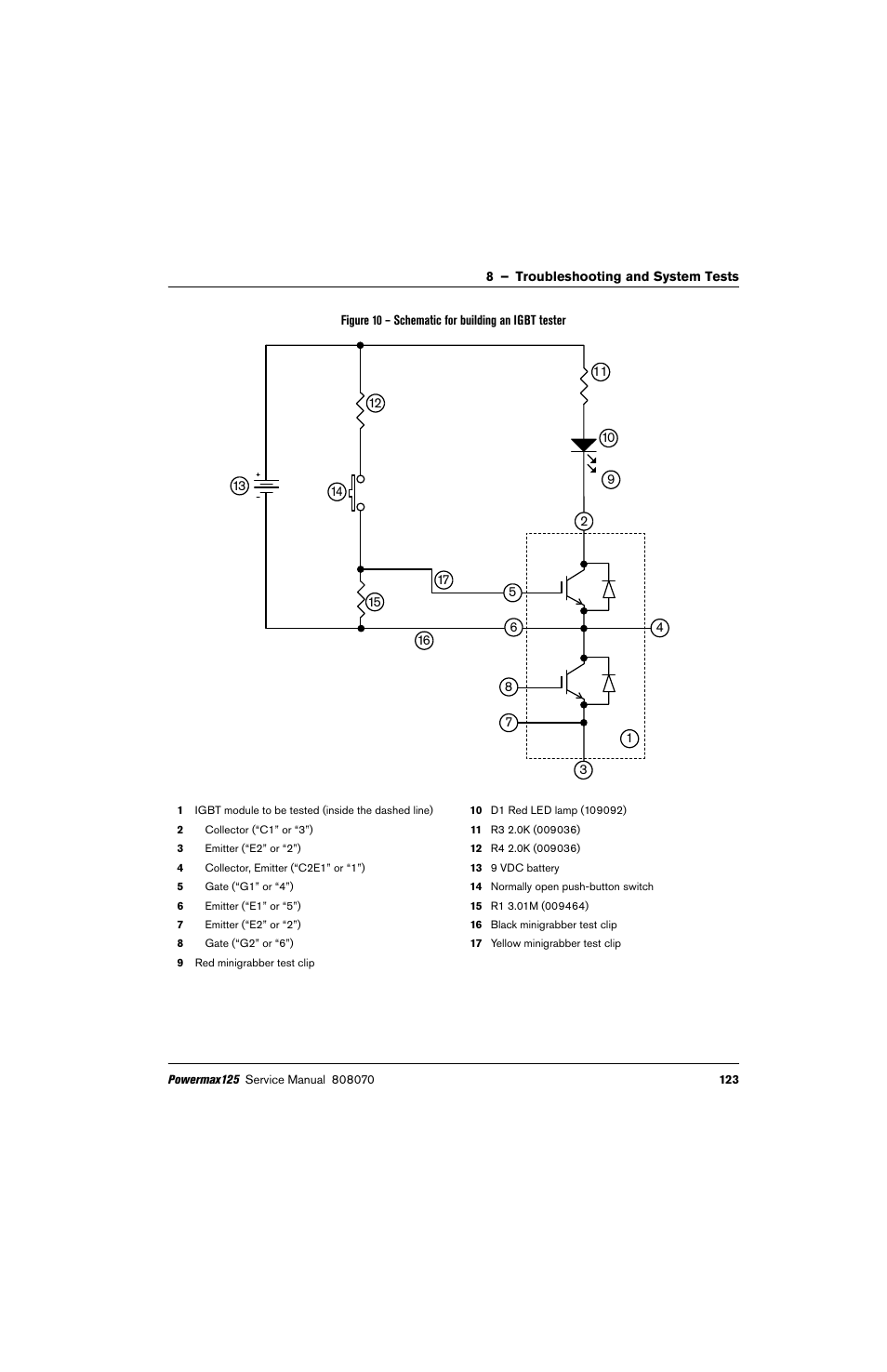 Hypertherm Powermax125 Service Manua User Manual | Page 123 / 317