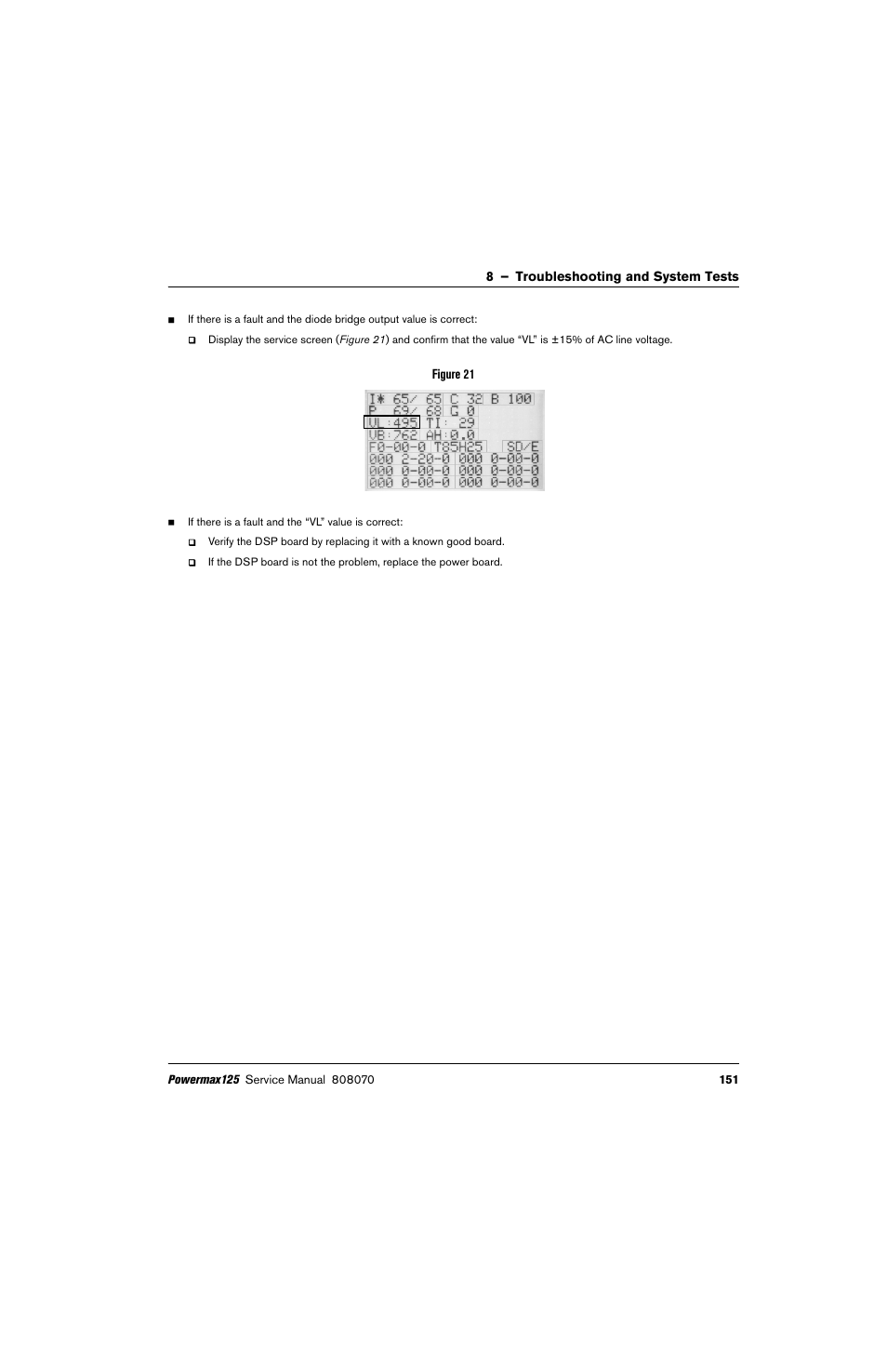 Hypertherm Powermax125 Service Manua User Manual | Page 151 / 317