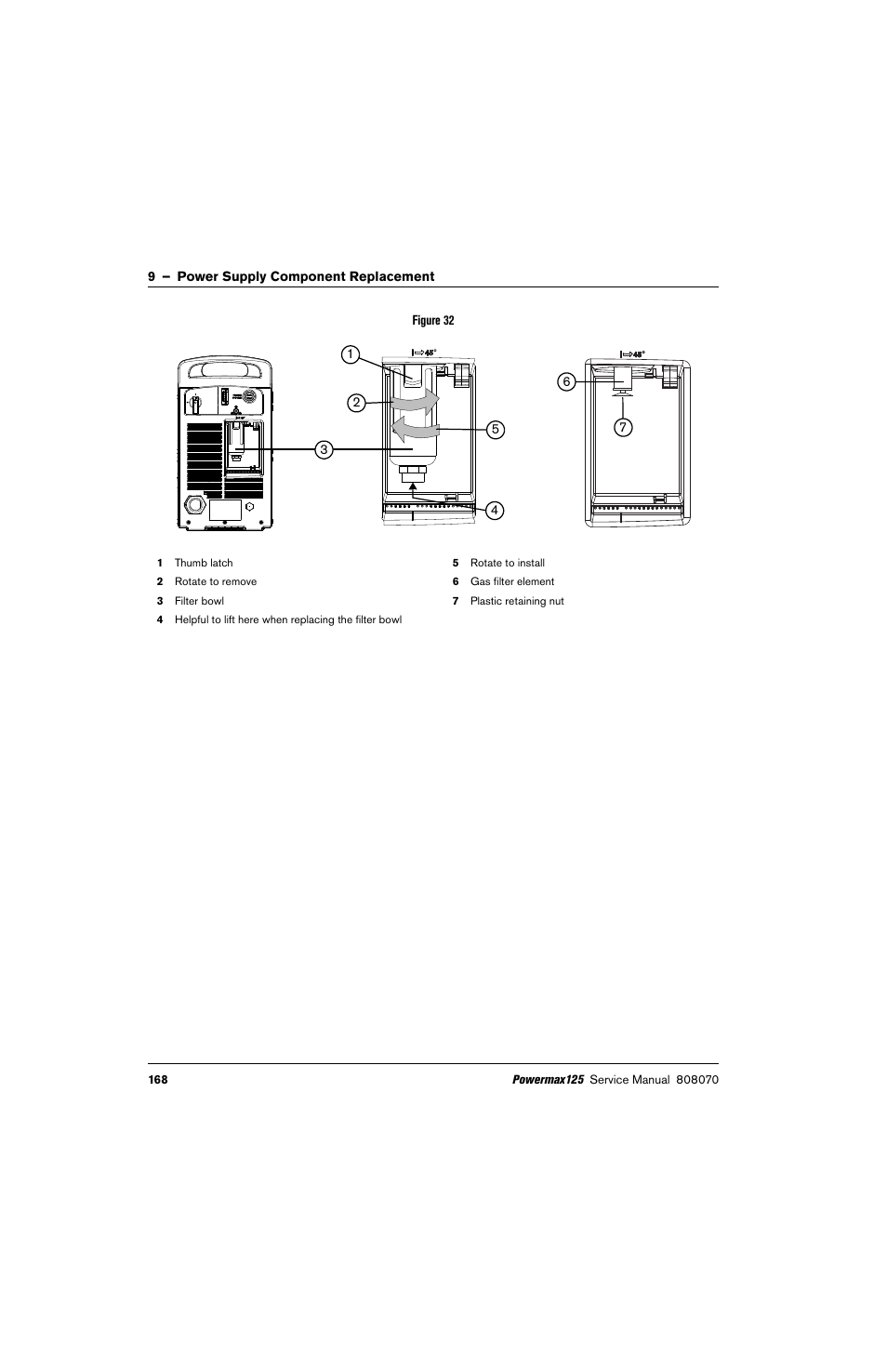 Hypertherm Powermax125 Service Manua User Manual | Page 168 / 317