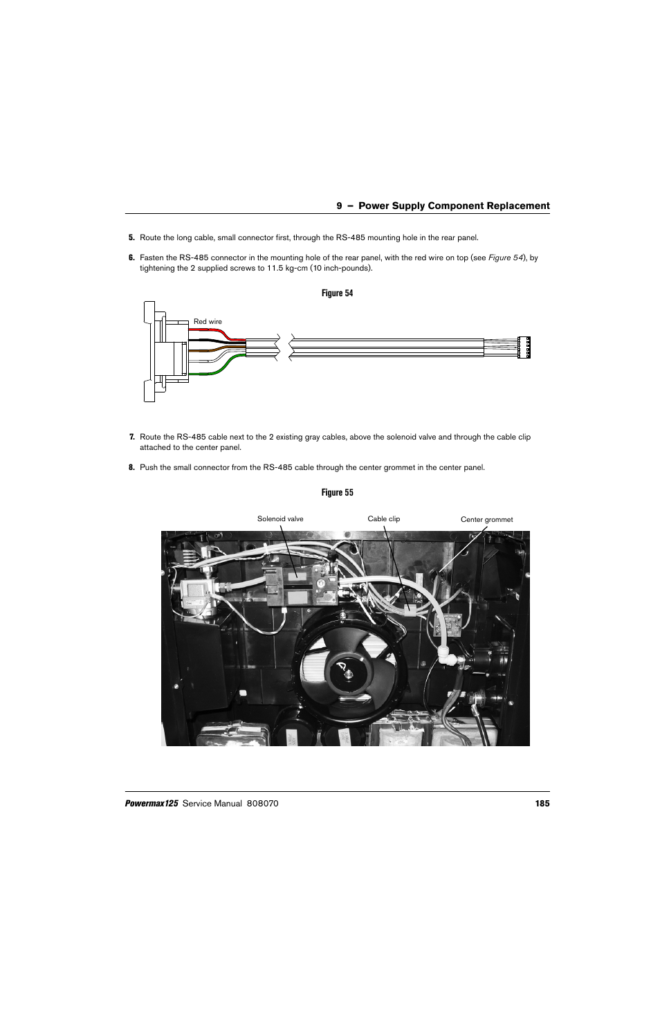 Hypertherm Powermax125 Service Manua User Manual | Page 185 / 317