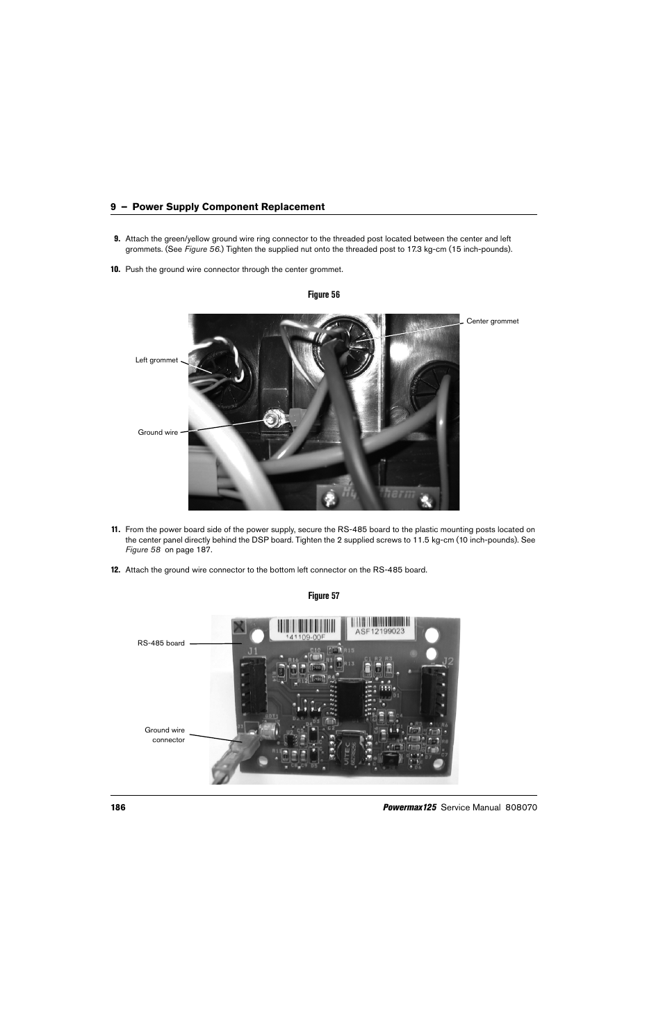 Hypertherm Powermax125 Service Manua User Manual | Page 186 / 317