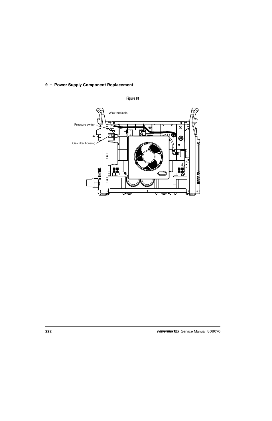 Hypertherm Powermax125 Service Manua User Manual | Page 222 / 317