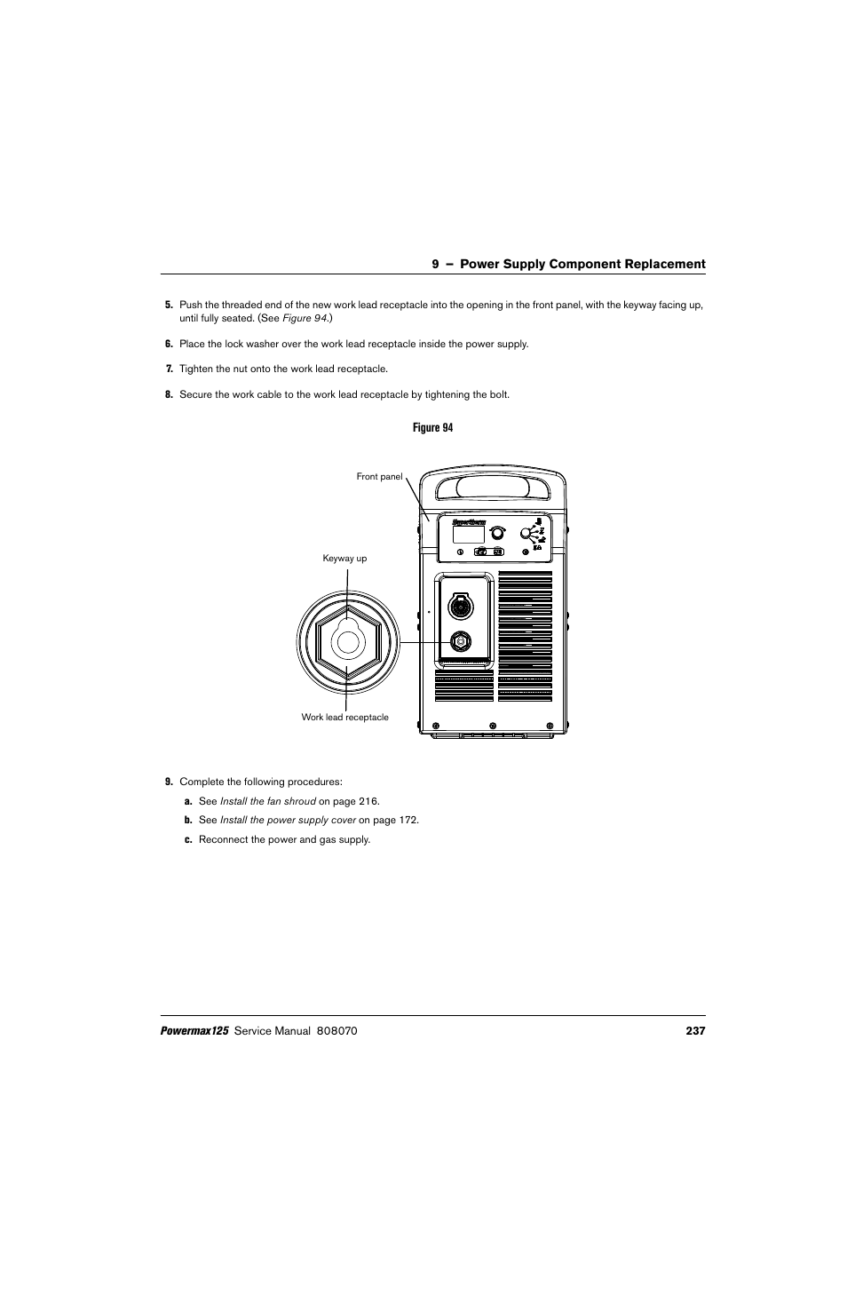 Hypertherm Powermax125 Service Manua User Manual | Page 237 / 317