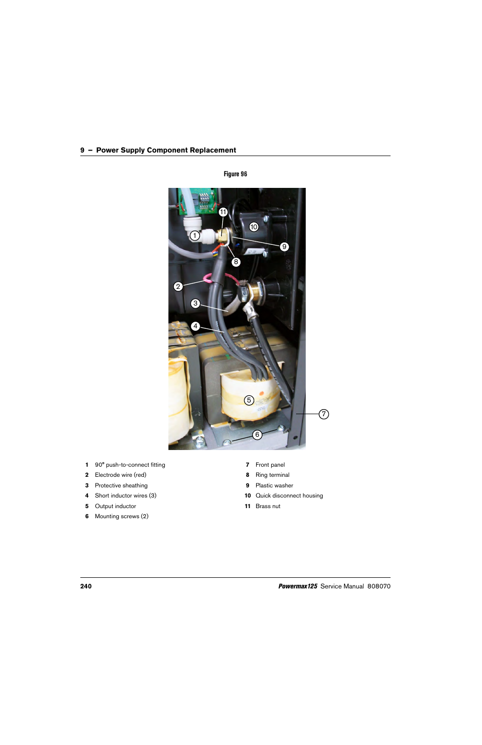 Hypertherm Powermax125 Service Manua User Manual | Page 240 / 317