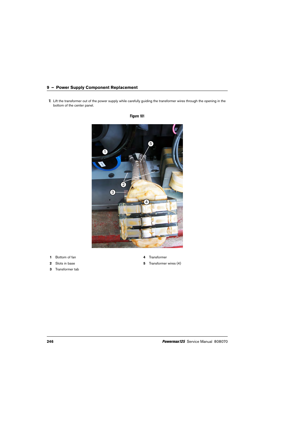 Hypertherm Powermax125 Service Manua User Manual | Page 246 / 317