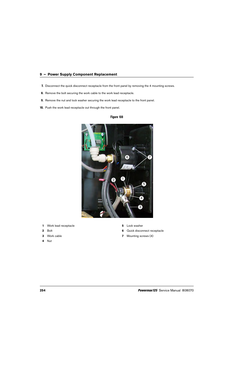 Hypertherm Powermax125 Service Manua User Manual | Page 254 / 317