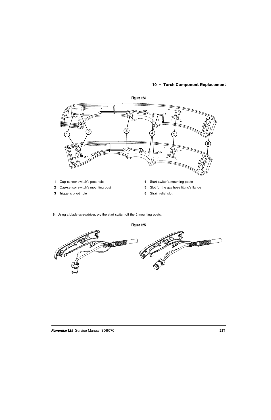 Hypertherm Powermax125 Service Manua User Manual | Page 271 / 317