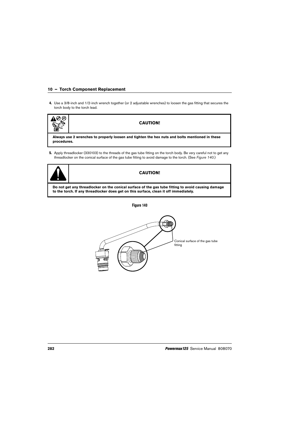 Hypertherm Powermax125 Service Manua User Manual | Page 282 / 317