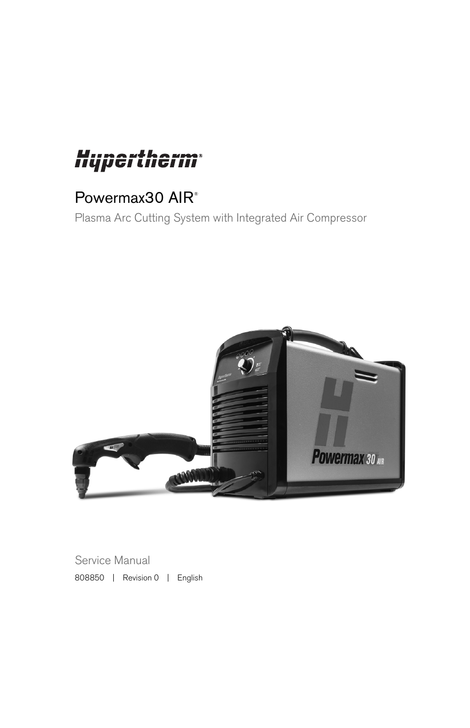 Hypertherm Powermax30 AIR Service Manual User Manual | 223 pages