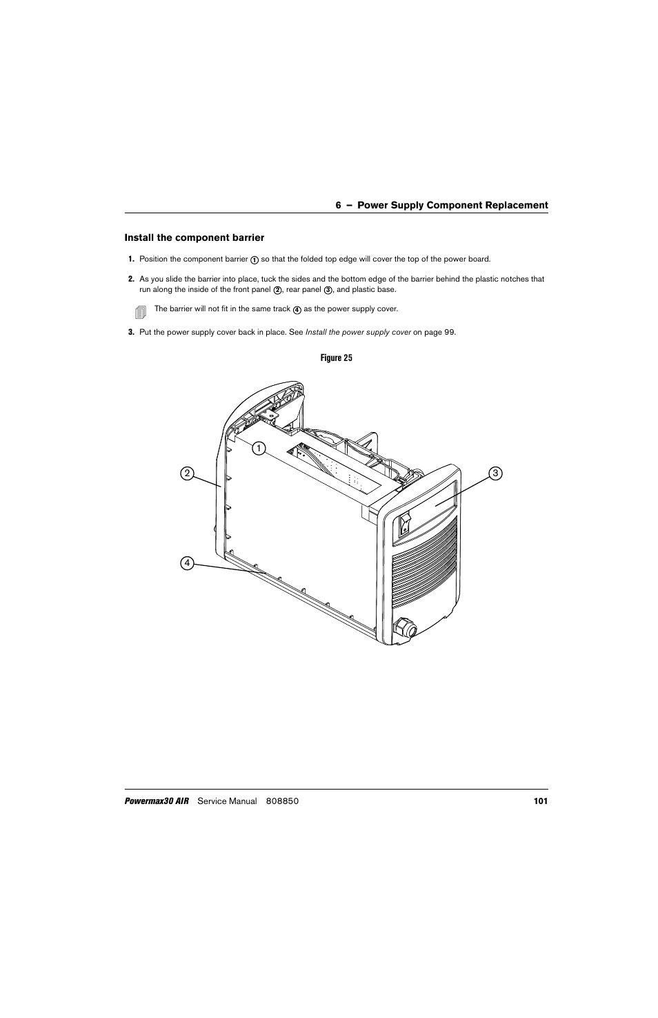 Hypertherm Powermax30 AIR Service Manual User Manual | Page 101 / 223