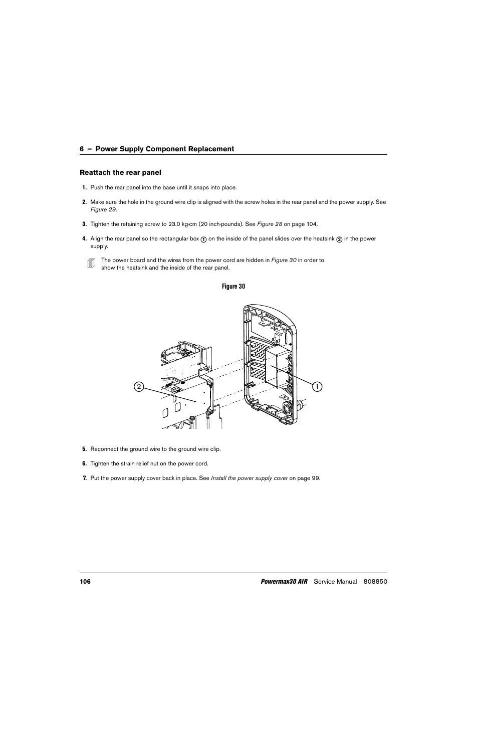 Hypertherm Powermax30 AIR Service Manual User Manual | Page 106 / 223