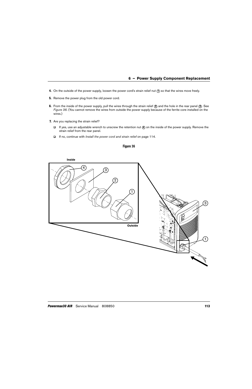 Hypertherm Powermax30 AIR Service Manual User Manual | Page 113 / 223