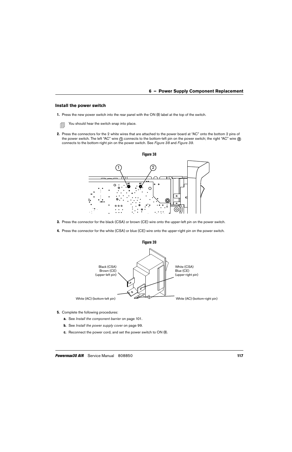 Hypertherm Powermax30 AIR Service Manual User Manual | Page 117 / 223