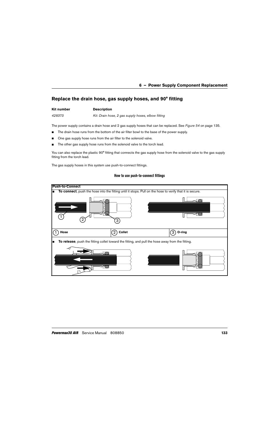 Hypertherm Powermax30 AIR Service Manual User Manual | Page 133 / 223